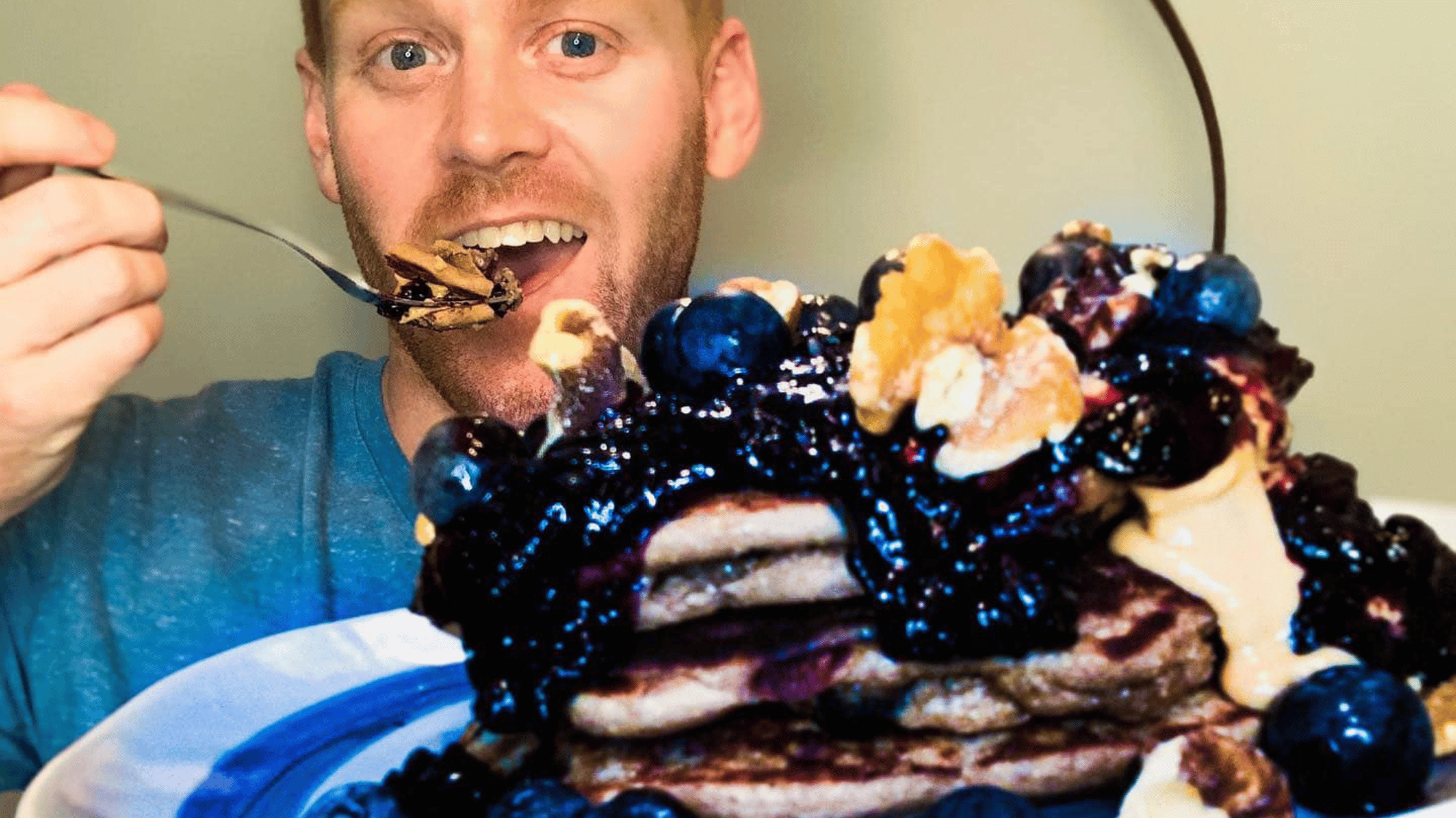 Guten-Free Blueberry Pancakes