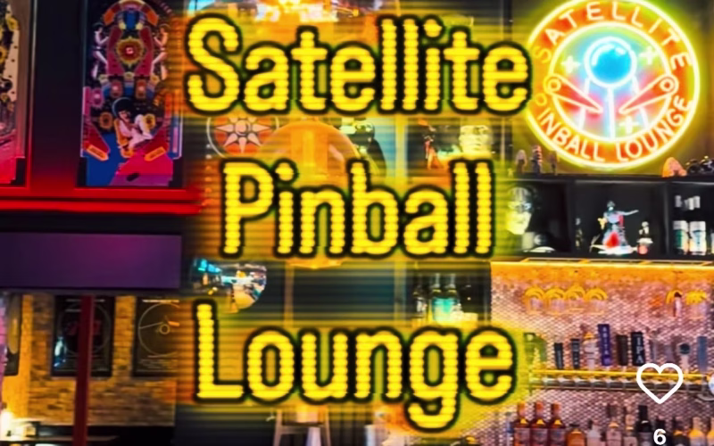 We Accidentally Wandered Into Satellite Pinball Lounge on a First Date and It Was Perfect